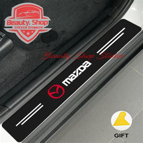 Stiker Sillplate Mazda Sticker Karbon D Sillplate Mazda Cx Universal