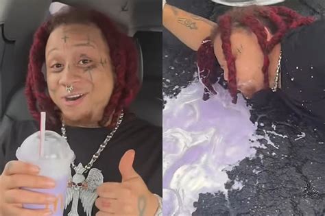 Trippie Redd Does Revolting Grimace Shake Challenge Watch Xxl