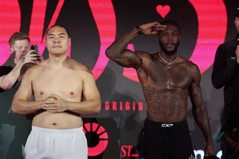 Wilder Vs Zhang Results Live Updates Of The Boxing 5v5 Undercard And