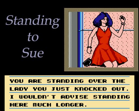 legal standing     elements  standing  sue