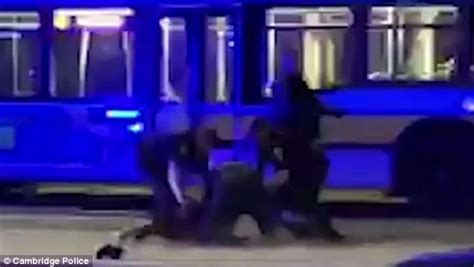 Naked Harvard Student On Drugs Punched By Police In Cambridge Daily Mail Online