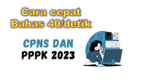 Cara Cepat Bahas SOAL CPNS 2023 Bagian TIU YouTube