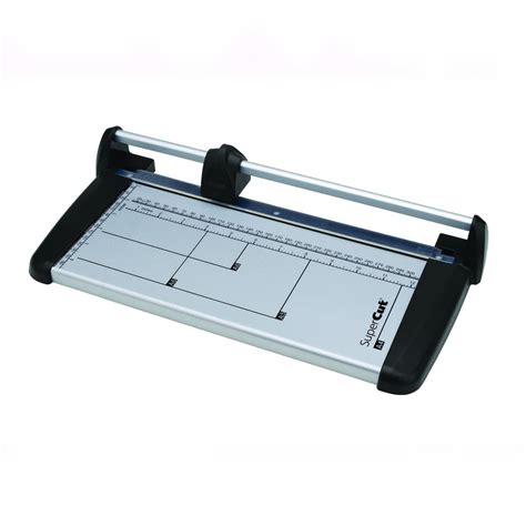 Supercut A Guillotine Heavy Duty Paper Cutter With Shelf Sharpening