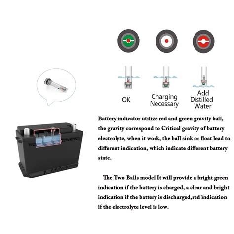 D202 Battery Charge Indicator Magic Eye For Lead Acid Batteries Buy Magic Eye For Battery