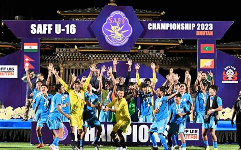 India Beat Bangladesh To Lift Saff U Championship Title