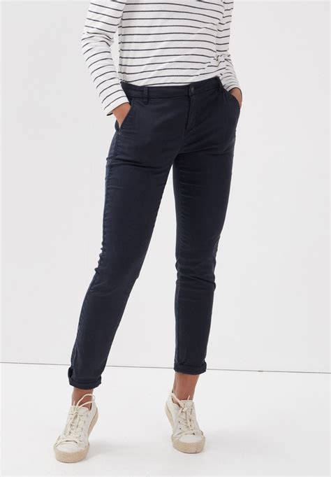 Bonobo Jeans Chino Bleu Foncé Dunkelblau Zalando At