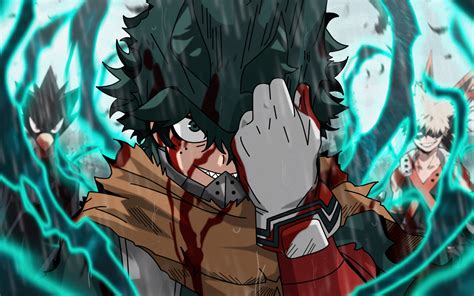 Izuku Midoriya Wallpaper 4K, Fan Art, My Hero Academia, 5K