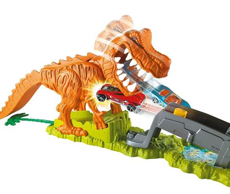 HOT WHEELS Tor T Rex Atakuje T Rex Dinozaur 7596495897 Oficjalne Archiwum Allegro