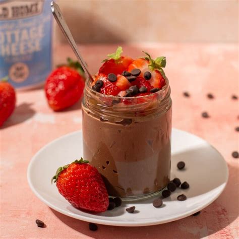 High Protein Chocolate Mousse Without Protein Powder Joy To The Food