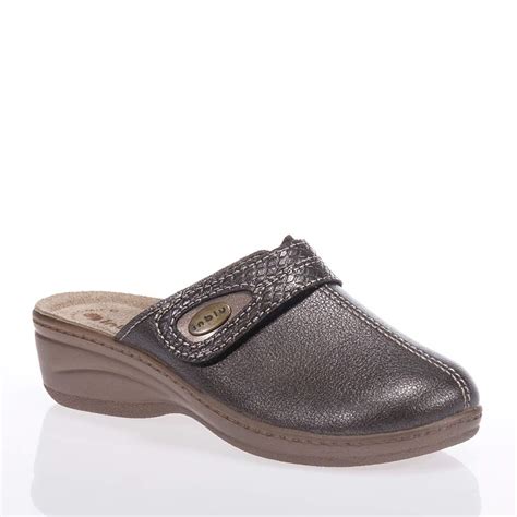 INBLU LY000061 STEEL LEATHER SLIPPERS | Topshoes.gr