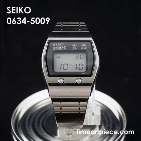 The 0634 Caliber Was Seikos First Digital Lcd Chronograph Quartz Watch