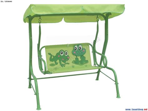 Скамья-качели с тентом Strend Pro Leq Sandia Wound (Green) купить в ...