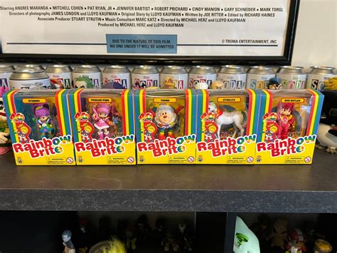 Tls Toy Rainbow Brite Th Anniversary Mini Figures Etsy