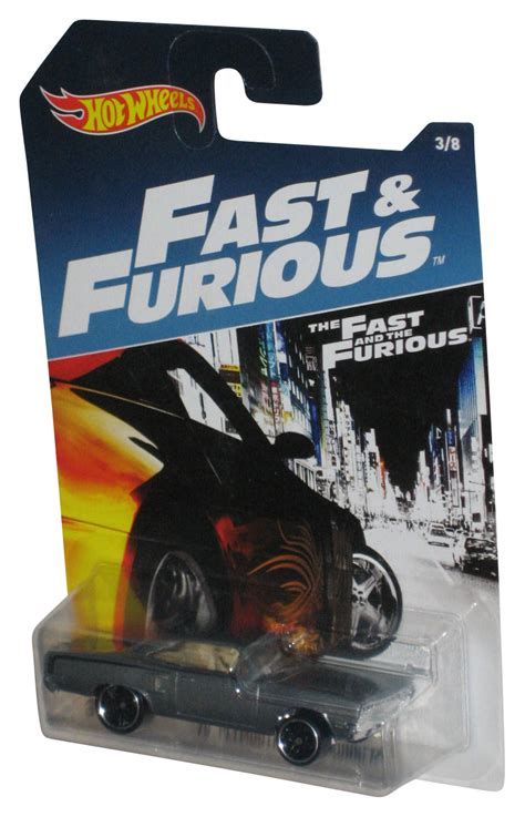 Hot Wheels Fast Furious 2016 Silver 70 Plymouth Road Runner Toy Car 3 8 Walmart
