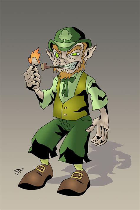 Evil Leprechaun By Pypedreams On Deviantart