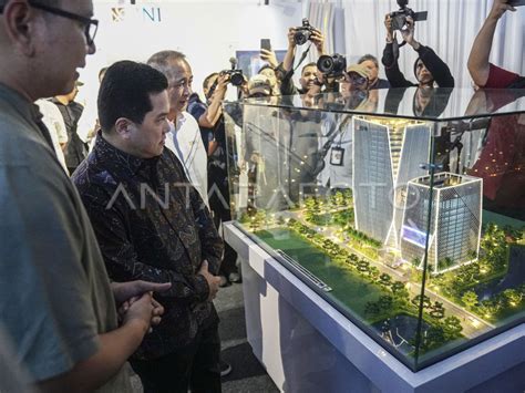 Groundbreaking Gedung Bni Di Pik 2 Antara Foto