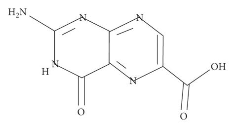 Chemical structure of pterin-6-carboxylic acid. | Download Scientific ...