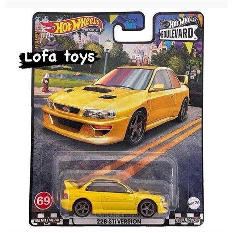 HOT WHEELS 98 SUBARU IMPREZA 22B STi VERSION Shopee Malaysia