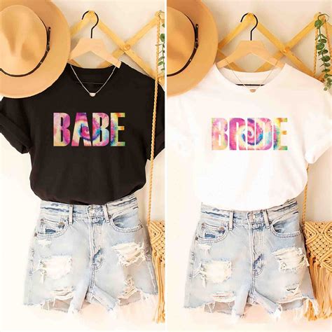 Lgbtq Rainbow Tie Dye Gay Bachelorette Shirt Lesbian Bride Wedding Shirt Queer Bridesmaid Gift