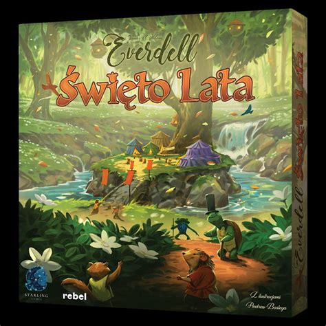 Everdell Święto Lata Czerwona Twierdza gry planszowe