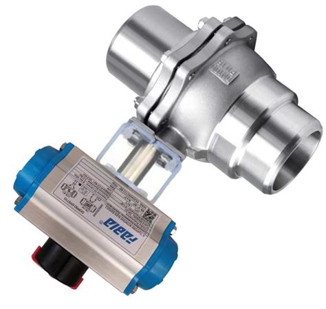 Fabia Pneumatic High Pressure Two Piece Butt Welding Ball Valve