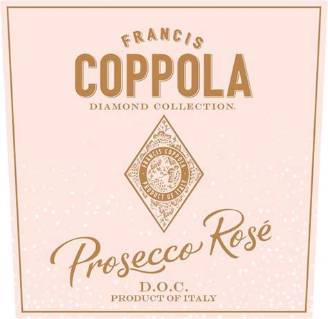 Francis Ford Coppola Diamond Collection Prosecco Rose 2022