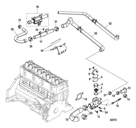 An Illustrated Guide To The Water Flow Diagram In Mercury Outboard