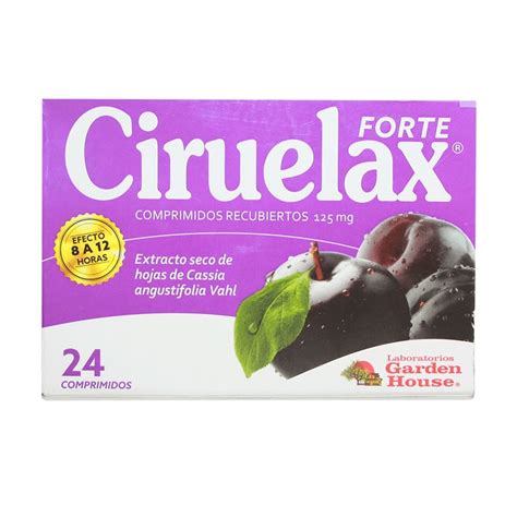 Ciruelax Forte X 24 Comprimidos Recubiertos CIRUELAX Falabella