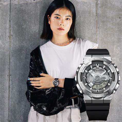 Casio 卡西歐 G Shock 金屬色雙顯電子錶 年終送禮推薦 百搭銀 Gm S110 1a G Shock Yahoo奇摩購物中心