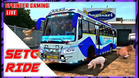 Ets Tamil Live Setc Bus Drive Ets In Logitech G Sprinter