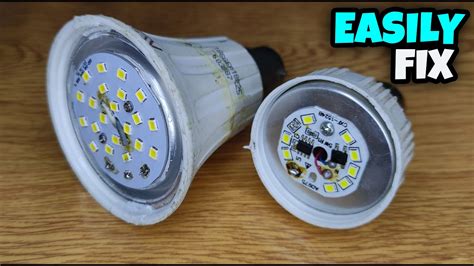 How To Repair Led Light Fix SMD Led Light Led Bulb Repair YouTube