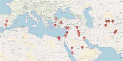 Islamic Final Map (cities) Flashcards | Quizlet