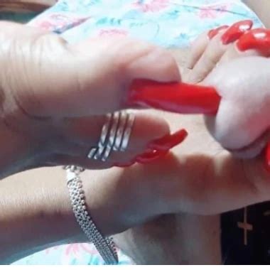 Long Red Toenails Femdom Femdom Porn Xhamster