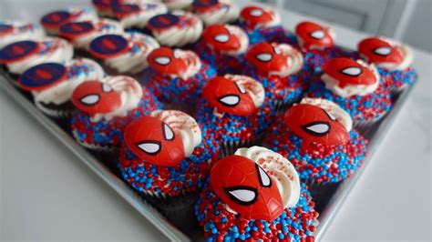 How To Decorate Super Easy Spider Man Cupcakes How I Price These