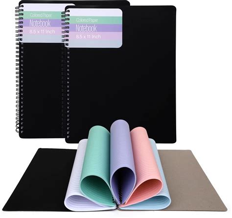 Spiral Notebook 5x7 Inch Notebooks Wirebound College