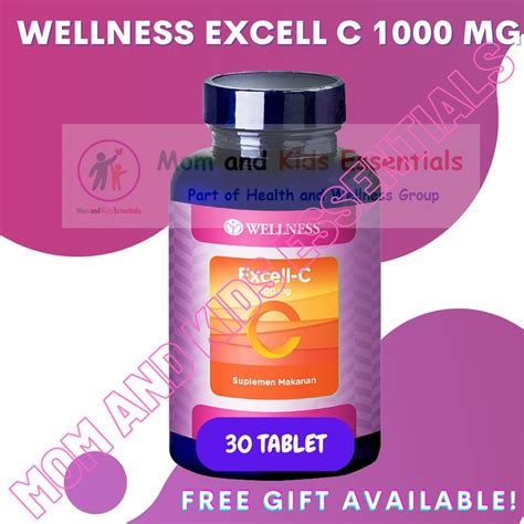 Jual WELLNESS EXCELL C 1000 MG 30 TABLET SUPLEMEN VITAMIN C 1000 MG