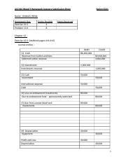 ACC410 Week 9 Homework Answers Submission Sheet Spring 2021 Docx