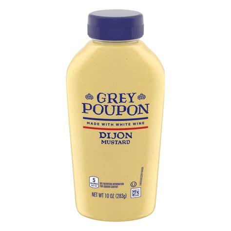 Grey Poupon Mustard Dijon | Products | Lowes Foods To Go - Local and Fresh, Same-Day Grocery ...