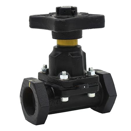 Diaphragm Valve Restricted Bore And Threaded Ends