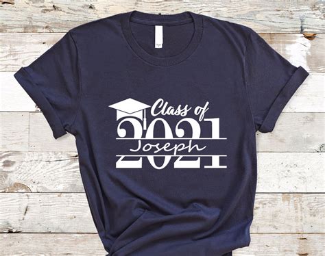 Class Of 2021 Shirt Customized Senior Shirt Seniors 2021 Etsy