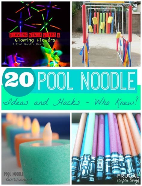 20 Pool Noodle Ideas And Hacks Who Knew Pool Noodles Noodles