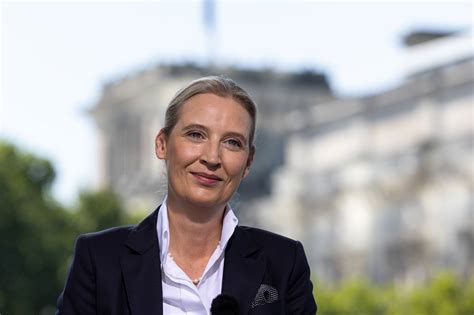 Bundestagswahl 2025 AfD Chefin Alice Weidel Hat Lust Auf