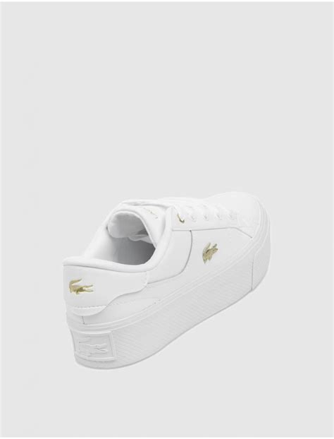 Zapatilla Urbana Lacoste Ziane Platform Blanco Kamomeshop Es