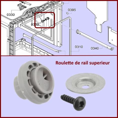 Roulette Panier Inf Rieur Lave Vaisselle Bosch Siemens Neff