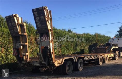 Used Actm Heavy Equipment Transport Semi Trailer Non Sp Cifi More Than