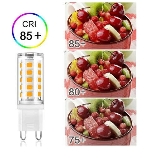 10x G9 LED Bulb Warm Cool White 5W 40W Halogen Capsule Light Bulbs