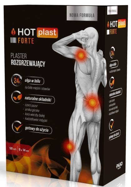 HOT Plast FORTE plaster rozgrzewający x cm x szt cena Apteka Internetowa Tanie Leczenie