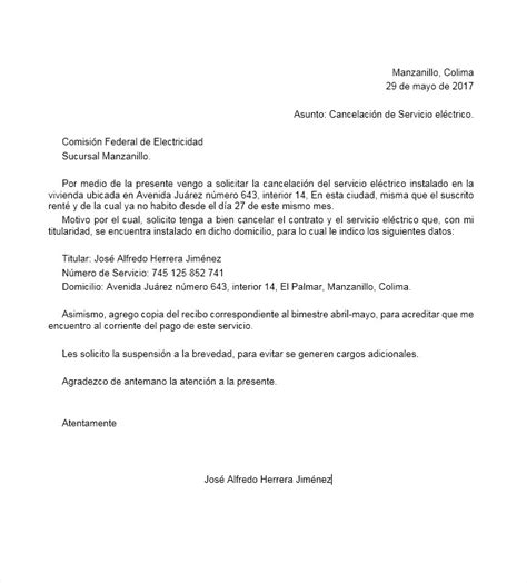 Carta De Cancelacion Ejemplos Y Formatos Word Pdf Images Hot Sex Picture