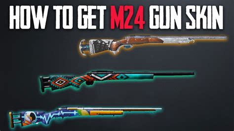 HOW TO GET M24 SKIN FOR COMPLETELY FREE FREE GUN SKINS PUBG MOBILE