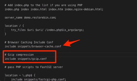 Enable Leverage Browser Cache And Gzip Compression In Nginx